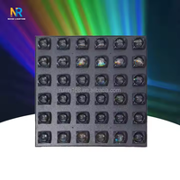 Lampu Panel matriks mata lebah LED 36x15W kualitas tinggi lampu matriks latar belakang 3in1 untuk acara pesta pernikahan dj club disco