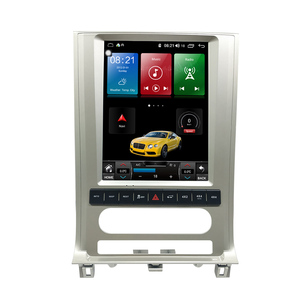 Radio con Pantalla Vertical Android 11 para <span class=keywords><strong>Lincoln</strong></span> <span class=keywords><strong>Navigator</strong></span> <span class=keywords><strong>2010</strong></span> 2011 2012 2013, Receptor de Audio y Video Estéreo para Automóvil, Reproductor con GPS y Navegación - Product Image 1
