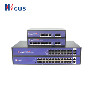 ราคาโรงงาน สวิตช์ PoE อัจฉริยะ AI 10/100Mbps 4/8/16/24 พอร์ต พร้อมพอร์ต Uplink RJ45 สวิตช์เครือข่าย มีสินค้าในสต็อก - Product Image 4