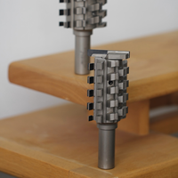 Fraise diamantée pour le travail du bois, outil de dégrossissage à dents spirales pour machine CNC