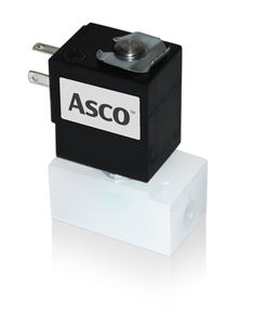 Válvulas de Diafragma ASCO 082 de 12 VCC, 24 VCC, 2/2, 2 Vías, NC, con Cuerpo de PVDF y Medios Líquidos Agresivos para Sistemas Industriales - Product Image 2