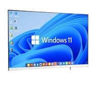 Moniteur tactile industriel IPS personnalisé de 21,5/24 pouces, étanche IP65, 1920x1080, USB/VGA/DVI/RS232, série aluminium