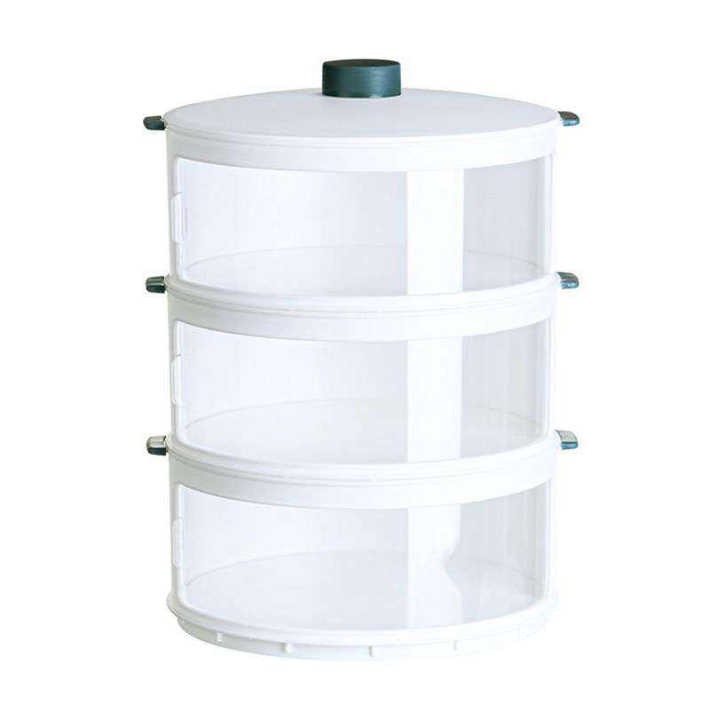 White transparent three-layer