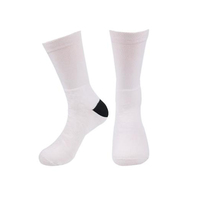 Chaussettes antibactériennes pour hommes, courtes, sur mesure, en Polyester, Sublimation de couleur