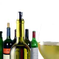 Verseur de vin réutilisable en carton personnalisé avec impression couleur du logo – Cadeau marketing pour le vin, accessoire pour bouteille de vin