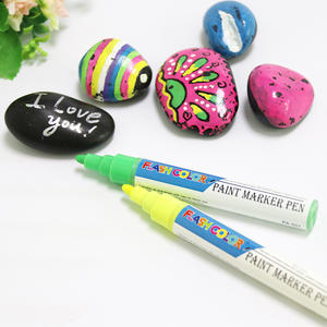 Pennarelli a inchiostro indelebili con <span class=keywords><strong>pennarello</strong></span> a vernice impermeabile permanente a base di olio colorato per legno/pietra - Product Image 3