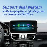 Route Factory 10,25 pulgadas 1920*720 sistema Linux carplay para Mercedes Benz Clase E W212 W207 NTG5.0 2015 estéreo de coche
