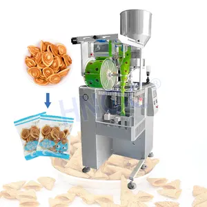 HNOC Auto Puffed Snack Fill Pouch Package Popcorn Bag Banana Chip Snack Nitrogen Gas Food Pack Machine