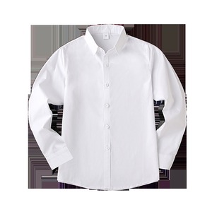Camicie bianche Pure a maniche lunghe <span class=keywords><strong>per</strong></span> lo stile del Campus dei bambini <span class=keywords><strong>per</strong></span> gli studenti delle scuole primarie e <span class=keywords><strong>medie</strong></span> - Product Image 1