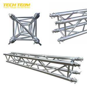 Système <span class=keywords><strong>de</strong></span> scène extérieur en treillis d'aluminium à toit en pente, treillis léger réglable pour événements et concerts - Product Image 1