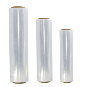 Free Sample LLDPE Clear <b>Plastic</b> Self Adhesive Wrapping Stretch Film Roll for Packing - Product Image 1
