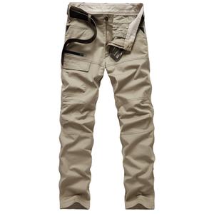 Pantalones Casuales Multibolsillos Vintage para Hombre, Nuevo Modelo 2025 |   Pantalones Rectos de Tiro Medio, Ligeros, de Algodón Elástico - Product Image 1