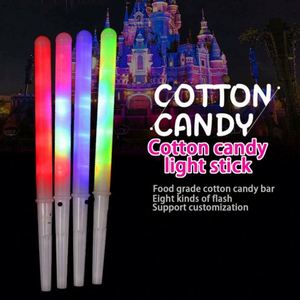 Colorful LED Glow <b>Sticks</b> & Cotton <b>Candy</b> Cones Food-grade PS Material Disposable Christmas Halloween Party Supplies - Product Image 6