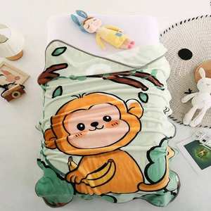 ผ้าห่มไมโครไฟเบอร์สำหรับใช้ในบ้านผ้าสักหลาดลายดอกไม้สีแดงขนาดควีนไซส์ - Product Image 6