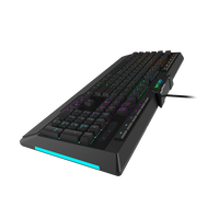 6 makro tuşları ile GX900HM tam boy RGB oyun klavyesi çoklu medya mekanik dokunmatik membran düğme
