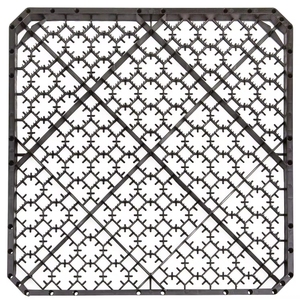 Riempitivo PP Opti-Grid con Griglia Dorata, Nero, Alta Produttività, Quadrato Spesso 5 cm per Torre di Raffreddamento a Flusso Incrociato LATINO - Product Image 2