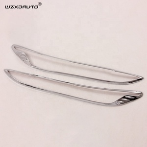 ABS Cromato Esterno Testa Copertura Della Lampada Della Luce Trim Per <span class=keywords><strong>Kona</strong></span> 2018 WZXD Accessori - Product Image 3