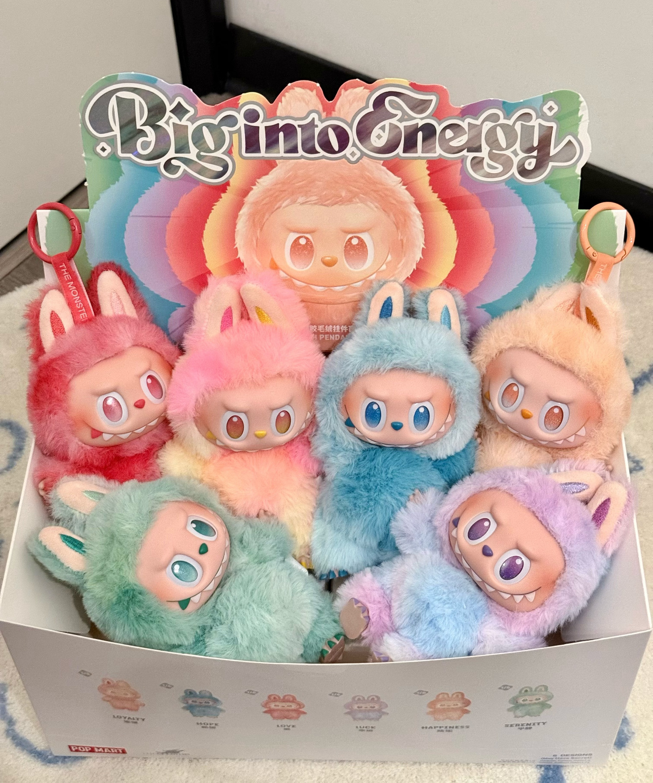 POP MART ラブブ labubu ⭐️POP MART x HOW2WORK LABUBU Love Me Mini Figure Limited