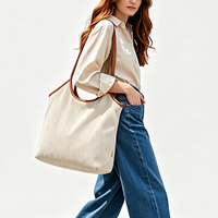 Sac de plage grande capacité pour femme avec fermeture éclair sécurisée, sac à bandoulière léger pour voyage, sac hobo en nylon durable