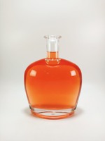 Logotipo de etiqueta personalizada transparente vacía 50cl 75cl Licor Spirit Whisky Vodka Gin Ron Bebida Jarabe Aceite de oliva Tequila Botella de vidrio 700ml