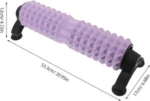 Rouleau en mousse EVA automatique haute densité et ferme avec ventouse et design à picots pour le yoga, la remise en forme, la relaxation musculaire et le massage - Product Image 2