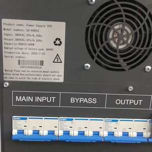 20KVA 30KVA 40KVA 60KVA <span class=keywords><strong>80KVA</strong></span> <span class=keywords><strong>UPS</strong></span> 무정전 전원 공급 장치 온라인 <span class=keywords><strong>UPS</strong></span> 통신, 컴퓨터, 데이터 센터용 - Product Image 1