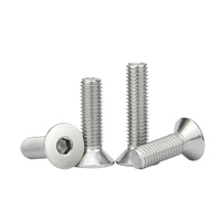 Harga Pabrik DIN 7991 / ISO 10642 Sekrup Kepala Datar Hex Socket Cap dari Baja Karbon dan Baja Tahan Karat