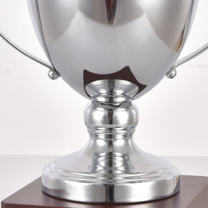 <span class=keywords><strong>2023</strong></span> Premio de trofeos de artes marciales con base de madera Trofeo chapado en oro hecho en fábrica - Product Image 4