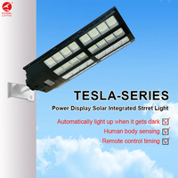 Réverbère solaire mené extérieur de haute puissance d'intense luminosité 1000W 1200W 1500W réverbère solaire