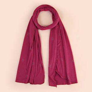 Factory Supply Plain Mercerised Cotton Hijab Solid Color Muslim Women Long Head <b>Scarf</b> Islamic <b>Wrap</b> <b>Scarf</b> Bulk Stock - Product Image 5