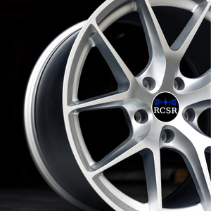 RCSR Nuevas Llantas Grises Pulimentadas de 24 Pulgadas 5x114.3, 5x112, 5x115, 5x127, Llantas Forjadas de 1 Pieza para Mercedes GLE GLS <span class=keywords><strong>Audi</strong></span> Q8 A4 Vskf - Product Image 3