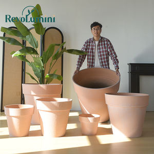 Style pierre Extra Large Design moderne Pots de fleurs et jardinières intérieur énormes jardinières extérieures grands pots de fleurs pour plantes de jardin - Product Image 3