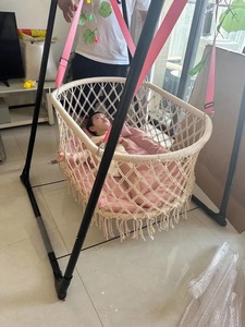 Cesta Colgante <span class=keywords><strong>de</strong></span> Macramé Estilo Boho Zxm <span class=keywords><strong>para</strong></span> Bebé, Cesta <span class=keywords><strong>de</strong></span> Macramé <span class=keywords><strong>para</strong></span> <span class=keywords><strong>Cuna</strong></span>, <span class=keywords><strong>Hamaca</strong></span> Colgante - Product Image 6