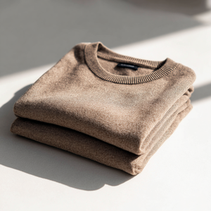 Erkek Yün Karışımlı Bisiklet Yaka Kazak Orta Kalınlıkta Örme Kışlık Kazak OEM - Product Image 3