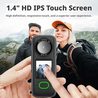 Goobsafe F3 Mini DV 4K 30fps, Pantalla Táctil IPS de 1.4 Pulgadas, Sensor de Fotos de 64MP, 1200mAh, IPX6, WiFi, microSD, Cámara Deportiva con IA, Venta al Por Mayor