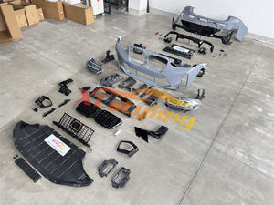 XLstyling Car Facelift Bodykit pour <span class=keywords><strong>BMW</strong></span> X4 G02 18-21 Mise à niveau vers X4M 2022 avec phares - Product Image 3