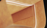 Sachet Doypack en Papier Kraft avec Fenêtre Transparente et Fermeture Ziploc pour Emballage Alimentaire (Noix, Fruits Secs, Graines, Snacks)