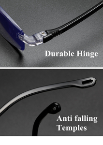 <span class=keywords><strong>Gafas</strong></span> <span class=keywords><strong>de</strong></span> <span class=keywords><strong>Lectura</strong></span> con Logotipo Personalizado, Duraderas, Flexibles, Nuevas, HD, sin Montura, Negras, Sencillas, Unisex, a la Moda, con Filtro <span class=keywords><strong>de</strong></span> <span class=keywords><strong>Luz</strong></span> <span class=keywords><strong>Azul</strong></span> para Hombres y Mujeres - Product Image 5