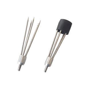 Không Thấm Nước Thép không gỉ Spear Hook với thép gai lặn Vòng Ice câu cá ngã ba Sharp tip câu cá Phụ kiện cho Spear câu cá - Product Image 1