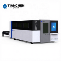 Boîtier de découpe laser CNC entièrement fermé, à commande numérique, avec chargement automatique, double table, 6000 watts, pour découpe laser à fibre AI, modèle 1530, entièrement sécurisé et étanche