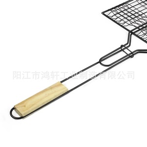 Support de cuisson pliable en acier inoxydable pour poisson, avec poignée, 64x34x4cm, pour cuisson, pâtisserie et barbecue - Product Image 5