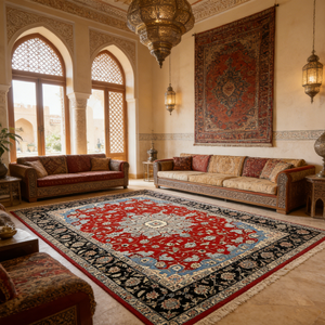 <span class=keywords><strong>Tapiz</strong></span> Real Europeo Clásico, Alfombra Grande Disponible en Tamaños Personalizables <span class=keywords><strong>para</strong></span> una Decoración <span class=keywords><strong>de</strong></span> Piso Lujosa en Dormitorios <span class=keywords><strong>de</strong></span> Palacios - Product Image 4