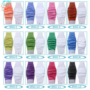 COLLABOR 12 Couleurs En Gros Réutilisable XL Chien Couches Couches Lavables <span class=keywords><strong>pour</strong></span> Chiens <span class=keywords><strong>Chat</strong></span> Incontinence Formation Ventre Bande Wrap Nouvelles - Product Image 5