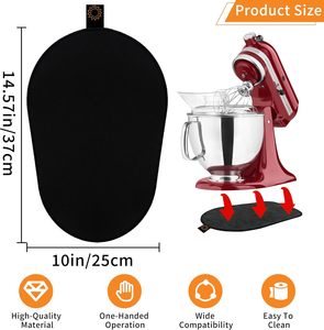 Tapis antidérapant pour batteur mélangeur, compatible avec les batteurs sur socle <span class=keywords><strong>KitchenAid</strong></span> 5-8 Qt Bowl-Lift et Pro 600 - Product Image 2