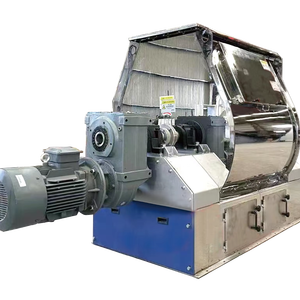 New Juyongfeng 20 Ton Per Batch <strong>Single</strong> Shaft Horizontal Stainless Steel Powder Feed <strong>Mixer</strong> 380V 2-Year Warranty Farm Factory - Product Image 1