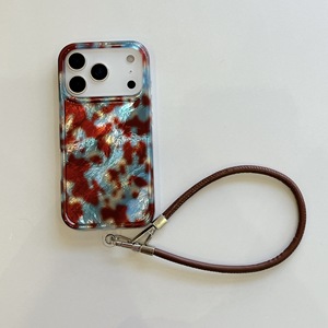 Retro Trò Chơi Long Lanh Thiết Kế Acrylic Trường Hợp Điện Thoại Cho 17 Pro Max/16/15/14/13-Chống Dấu Vân Tay Màu Xanh/Nâu/Đỏ - Product Image 3