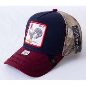 Gorra Trucker con Bordado de Gallo, Ajustable, de Malla, de 6 Paneles, Unisex, Casual, para Primavera/Verano, para Adultos - Product Image 1