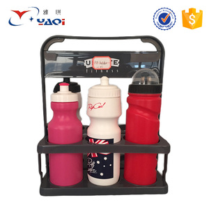6 può supporto di bottiglia della bici di Acqua di <span class=keywords><strong>plastica</strong></span> di birra bottiglia di vino di <span class=keywords><strong>plastica</strong></span> titolare cremagliera del vino - Product Image 6