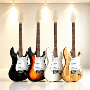 <span class=keywords><strong>Guitarra</strong></span> Eléctrica ST Económica de Fábrica China, Más Vendida, Cuerpo de Álamo, Mástil de Arce, para Principiantes - Product Image 1