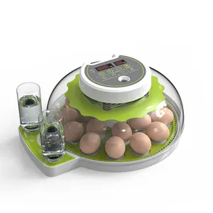 Dual Power Supply Incubators Hatching Eggs Home Use 18 Capacity Egg Incubator For Sale